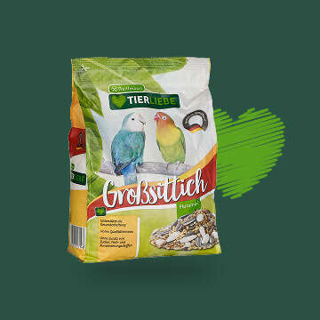 Tierliebe Bubblenavi Ziervogelfutter